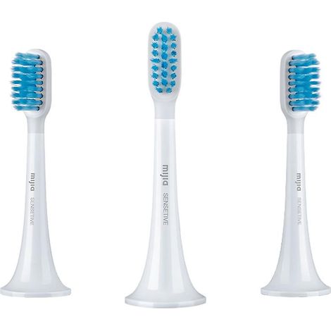 Xiaomi Mijia Sensitive Replacement Toothbrush Head 3 Count for Xiaomi Mijia T1300/T500 Sonic Electri (1/5)