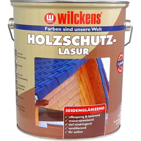 Wilckens Holzschutzlasur Mahagoni seidenglänzend 0,75l 16781600050