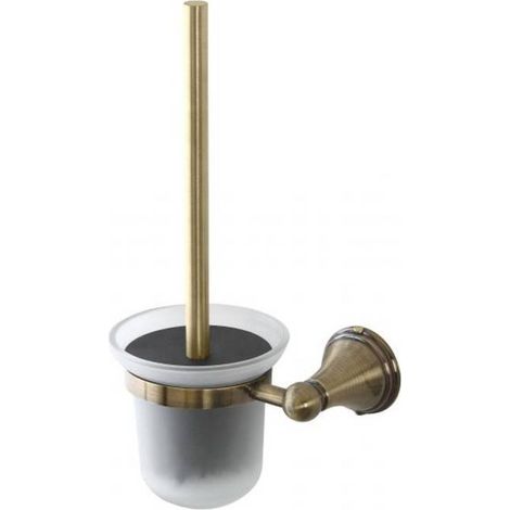 Bronzefarbener Wand-Toilettenbürstenhalter der Athena-Serie (1/3)