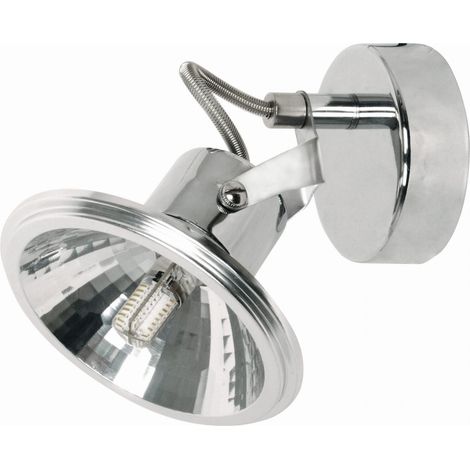 Applique Candellux MOON 91-28075 cromo 1xG9 metallo interno
