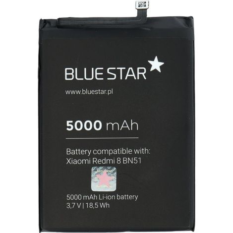 Bluestar Akku Ersatz kompatibel mit XIAOMI REDMI 8 5000mAh Li-lon Austausch Batterie Accu BN51 (1/3)