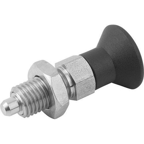 KIPP Arretierbolzen GR.4 M20x1,5 10mm Form B Edelstahl (1/3)
