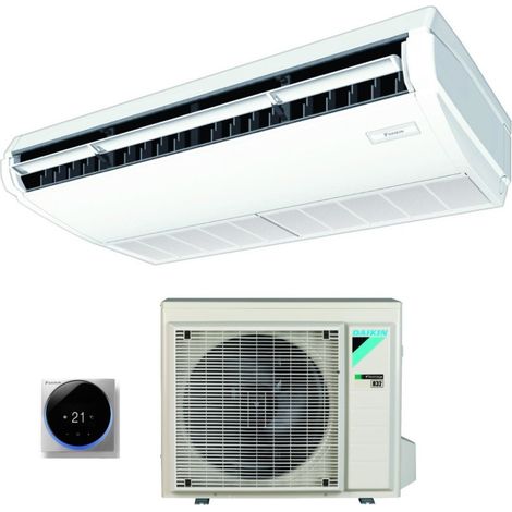 Daikin Deckenklimagerät DC Inverter 24000 Btu FHA71A Einphasig R-32 Wi-Fi Optional mit Wire Control Madoka Silber BRC1H52S