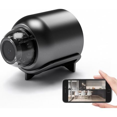 Caméra de Surveillance sans Fil HD avec Vision Nocturne, détection de Mouvement et contrôle à Distance – Carte mémoire Jusqu’à 32 Go (1/5)