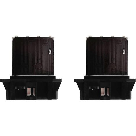 2x Heizwiderstand für Gebläsemotor 2715072B01 für Nissan, kompatibel mit Micra K11 1992-2003, Gebläsemotor 2715072B01 (1/5)