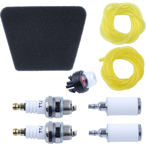 Filtre à air Haishine avec 2 pieds de ligne de carburant, ampoule d'amorçage, kit de réglage pour la tronçonneuse Poulan Craftsman 188-513/530037793 / 6616/6617 (1/5)