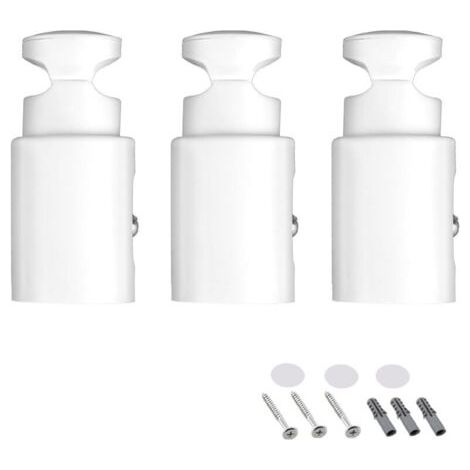 Soporte de montaje para radiador de baño, soporte de montaje para radiador toallero, paquete de 3