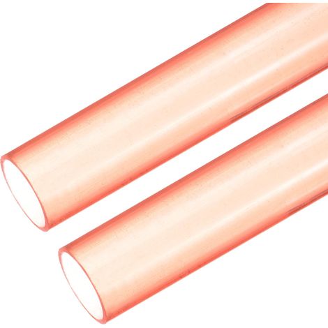 Pack de 2 Tuyau Conduit PVC 1.5m/59" Gaine Câble Transparent (1/5)