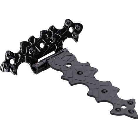 Hettich Scharnier Stahl gekröpft 80 x 69 mm schwarz Winkelbeschlag