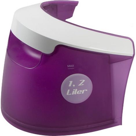 Wassertank violett für Dampfbügelstation listo