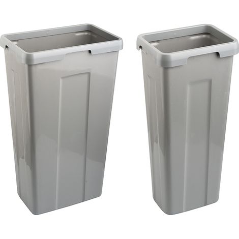 Separatore di rifiuti da 60L (2 x 21L + 2 x 9L) SANS MARQUE