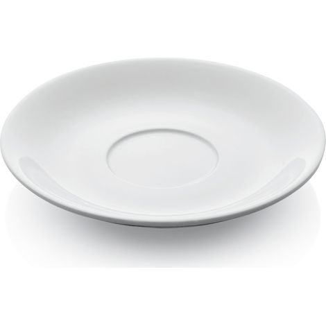 Lot de 6 Soucoupes Café latte en Porcelaine Ø 170 mm - Was Germany