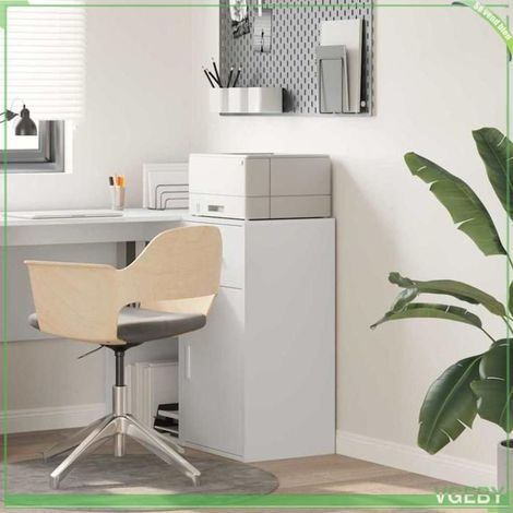 Buffet - ABI - Blanc - Bois d'ingénierie - 38 x 34,5 x 75 cm (1/5)