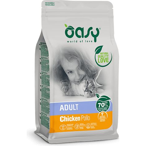 OASY Dry Cat Adult Pollo 300gr
