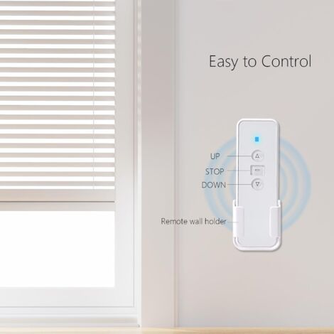 Télécommande émetteur sans fil AC123-01 1 canal RF433.92 pour stores électriques (1/4)