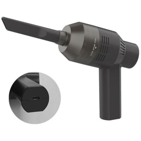Mini-Akku-Tastaturstaubsauger (schwarz, 18 W eingebaut, 2000 mAh) (1/4)