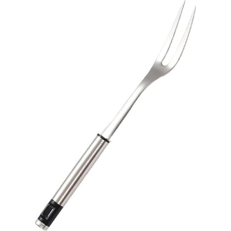 Fourchette à Barbecue en Acier Inoxydable Grosse Taille, Fourchette de Service U pour Brochettes Cuisine à Rôtir, Outil de Barbecue Résistant la Chaleur, Accessoire (1/4)