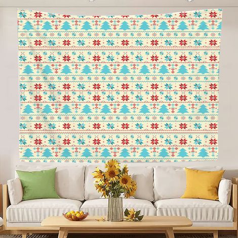 Tapisserie de bureau, couverture de plage tendance, tissu de fond pour chambre de femme ou d'adolescente 100x75cm (1/5)