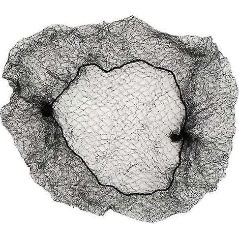 Élastique à cheveux invisible noir minimaliste, élégant, polyvalent et exceptionnel, avec filet à cheveux haute élasticité et longue durée de vie (1/5)