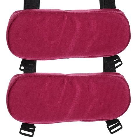Coussins D'accoudoirs pour Chaise de Bureau en Polyester Mousse à Mémoire de Forme, Confortables et Ergonomiques pour Fauteuil Gaming ou Fauteuil Roulant (1/5)
