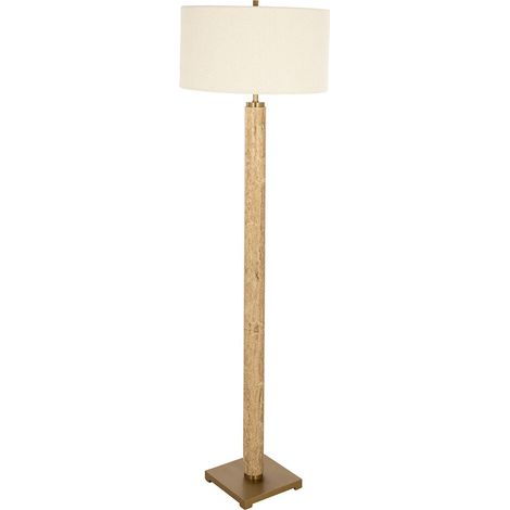 Lampe Floor Lorén Élégance Intemporelle - Beige doré nuancé élégant (1/3)