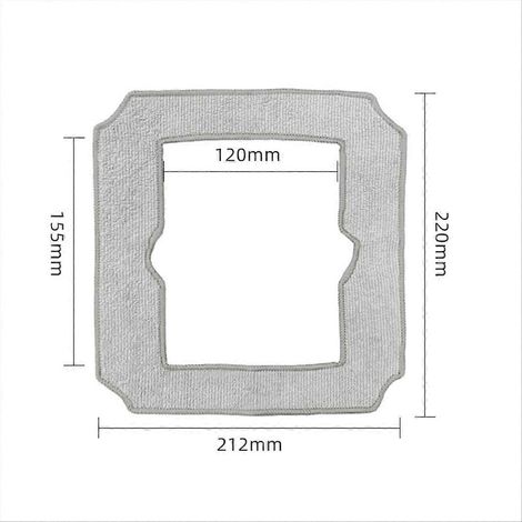 Mini chiffon de nettoyage pour robots laveurs de vitres (1/4)
