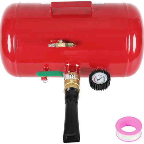 Wolketon Reifenfüller Booster Schockfüller Airbooster Luftkanone Befüllhilfe 40L
