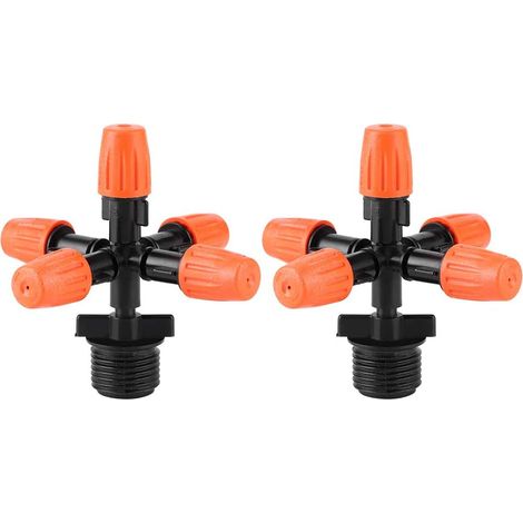 Boquilla para pulverizador de jardín con rosca macho G1/2. Piezas de repuesto para pulverizadores. Boquilla adecuada para reemplazar boquillas de mochila, boquillas de bomba y boquillas para huertos. (1/5)