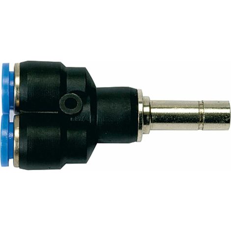 Riegler Y-Steckverbindung, Stecknippel »Blaue Serie «, Schl./Stecker-Ø 12 (1/3)