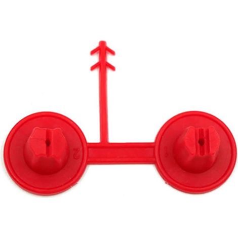 Set di 5 ugelli per schiuma poliuretanica spray per pistole per sigillanti, punte riutilizzabili per soffitti uniformi (5 pezzi) (1/5)