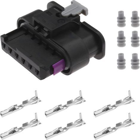 Rücklichtstecker, 6-polig, Teilenummer 61132359993, für BMW 1er F20 F21, 2er F22 F23 F87 (1/5)