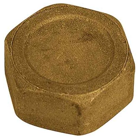 TAPPO FEMMINA OTTONE GIALLO 3/8"