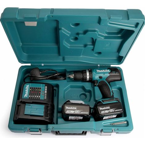 Perceuse visseuse à percussion 18v 2 batteries Makita — vue 2