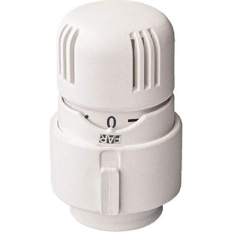 Testa termostatica per valvole termostatizzabili bianco opaco Far 1821 Bianco opaco