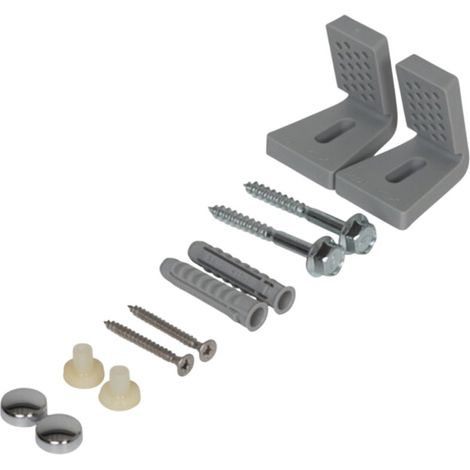 Kit de Fixation latérale de cuvette de WC, bidet et urinoir au sol
