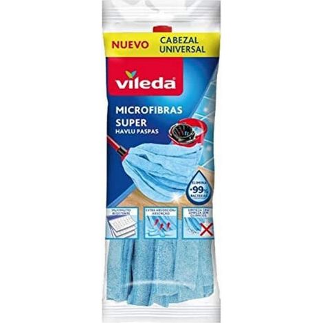 Mop in microfibra VILEDA con nastri (1/4)
