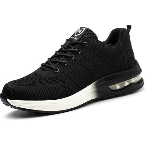 Chaussures de Sécurité Hommes Femmes Legere Confortable Antidérapant Basket securite,37 (1/5)