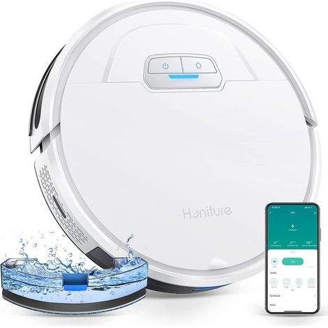 Robot Aspirateur - HONITURE - G20 - 3000PA - 3 en 1 - Compatible Alexa/WiFi