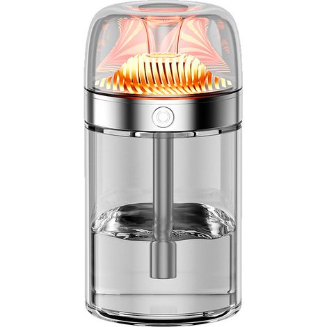 Aromatherapie-Luftbefeuchter fürs Auto, Auto-Luftdiffusor – Langlebiger Raumluftbefeuchter, tragbarer USB-Reiseluftbefeuchter, LED-Stimmungslicht