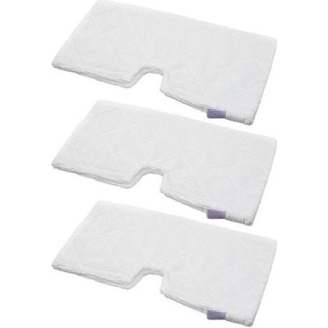 Tampons de nettoyage lavables en microfibre pour balai vapeur Shark Pocket S3501 S3601 S3901 (taille : 31,8 x 17,8 cm) (1/5)
