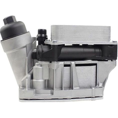 Aluminium-Ölfiltergehäuse für Ölkühler 11428507697, kompatibel mit BMW F20 E90 X1 X3 X5 X6 328d 535d 535d xDrive 11428507694 (1/5)