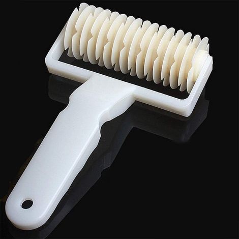 Ausstecher für Gebäckfliesen, Handdekorations-Backwerkzeug für Kekse, Brot, Kuchen, Pizza und Gebäck (Breite Rolle x28x)