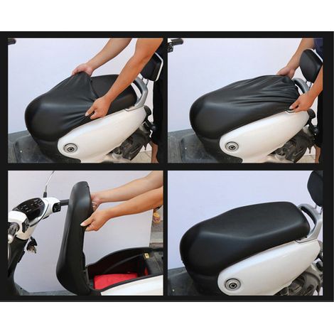 Housse de selle de moto respirante, imperméable et anti-UV, pour moto électrique. (1/5)