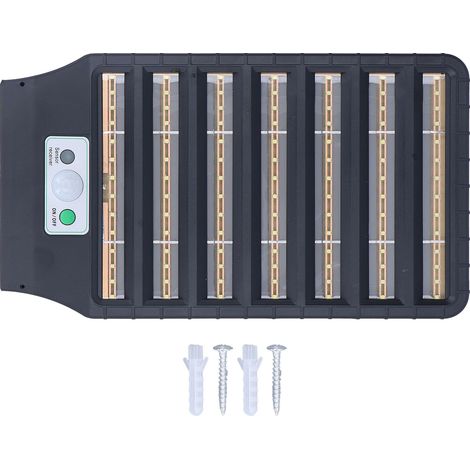 solaire IP65 3 modes 98 LED 2200 lm détection de présence (1/5)