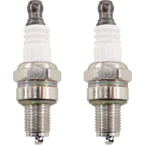 Lot de 2 bougies d'allumage pour Stihl MS170 MS171 MS181 MS211 MS231 MS241 MS251 FS90 FS100 FS110 BG56 BG66 BG86 BR500 BR550 BR600 Remplace Bosch USR7AC NGK 33. 65 CMR6H (1/4)