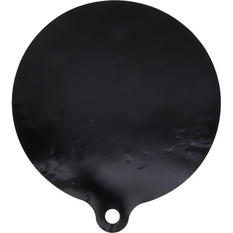 Couvercle de plaque de cuisson résistant à la chaleur, ignifugé et antidérapant, protection multifonctionnelle pour ustensiles de cuisine, rond, 22 cm / 8,7 pouces (1/5)