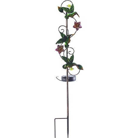 Wasserdichte Solar-Gartenleuchte aus Eisen für Terrasse und (1/5)