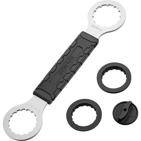 Tretlagerschlüssel 4in1 Hollowtech II 12x46mm BBR60 BB9000 Gewage GE121BB (1/4)
