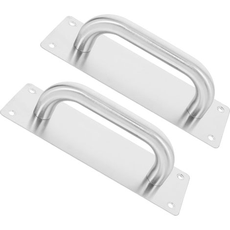 de porte coulissantes en acier inoxydable au design moderne