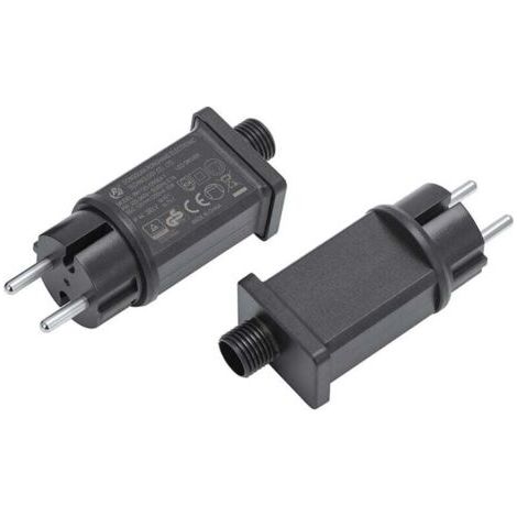 Alimentation LED 12V, transformateur LED IP44 Pilote d'adaptateur LED Basse Tension pour Christmas Light, String Light（1pcs）
